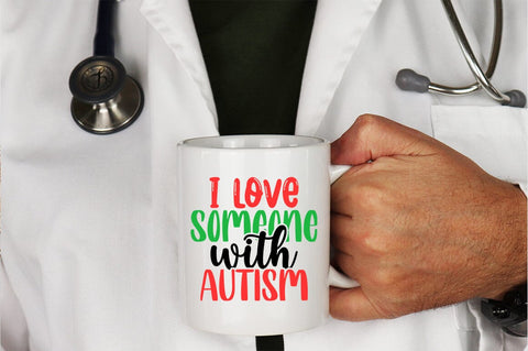I love someone with Autism SVG Design SVG Designangry 