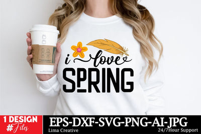I Love Spring SVG Cut File SVG Insomnia Std 