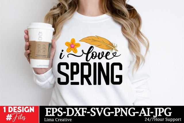 I Love Spring SVG Cut File SVG Insomnia Std 