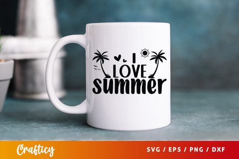 I love summer SVG Design SVG Designangry 