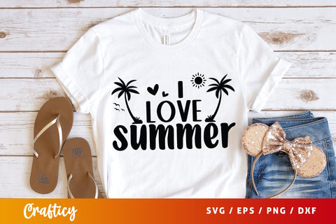 I love summer SVG Design SVG Designangry 
