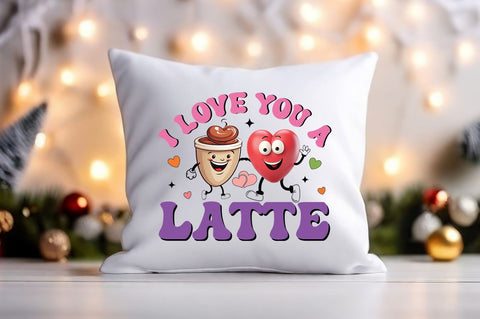 I love you a latte PNG Design Sublimation Designangry 