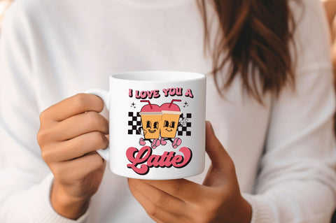 I love you a latte svg Design SVG Regulrcrative 