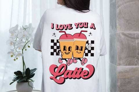 I love you a latte svg Design SVG Regulrcrative 