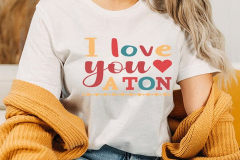 I love you a ton SVG Angelina750 