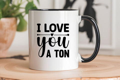 I love you a ton SVG Angelina750 