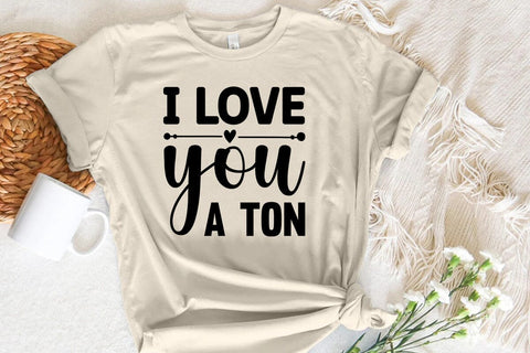 I love you a ton SVG Angelina750 