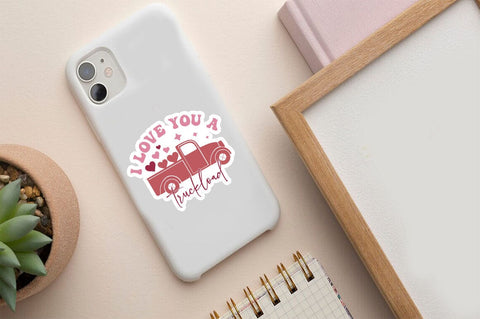 I love you a truckload Png Sticker Design SVG Designangry 