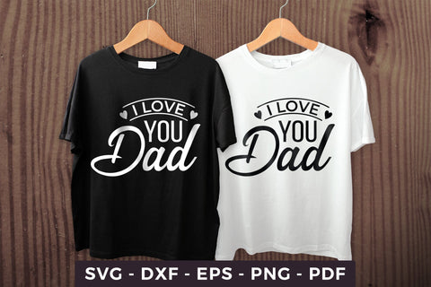 I Love You Dad, Father's Day SVG SVG CraftLabSVG 