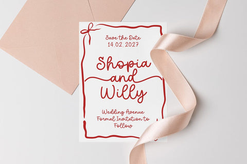 I Love You Font Mozarella 