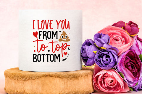 I love you from to top bottom Svg Design SVG Regulrcrative 