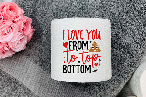 I love you from to top bottom Svg Design SVG Regulrcrative 