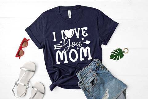 I Love You Mom - Mother's Day SVG SVG CraftLabSVG 
