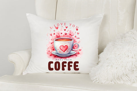 I Love You More Than Coffee Sublimation Sublimation CraftLabSVG 