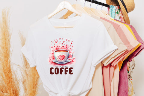 I Love You More Than Coffee Sublimation Sublimation CraftLabSVG 