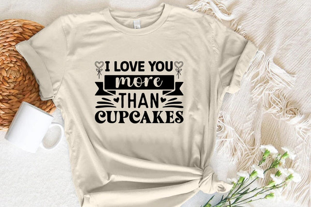 I love you more than cupcakes SVG Angelina750 
