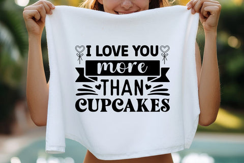 I love you more than cupcakes SVG Angelina750 