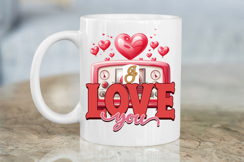 I love you PNG Design Sublimation Regulrcrative 