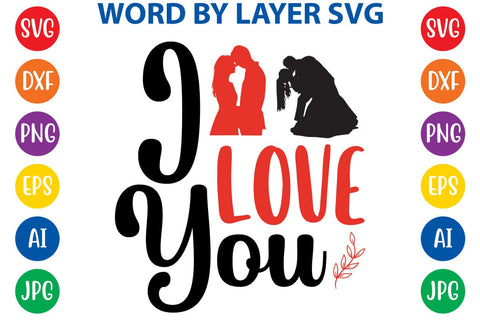 I Love You SVG DESIGN SVG Rafiqul20606 