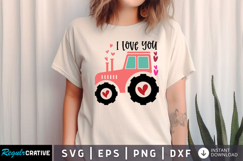 I love you SVG design SVG Regulrcrative 