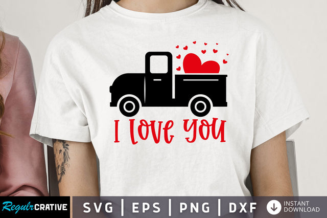 I love you SVG design SVG Regulrcrative 