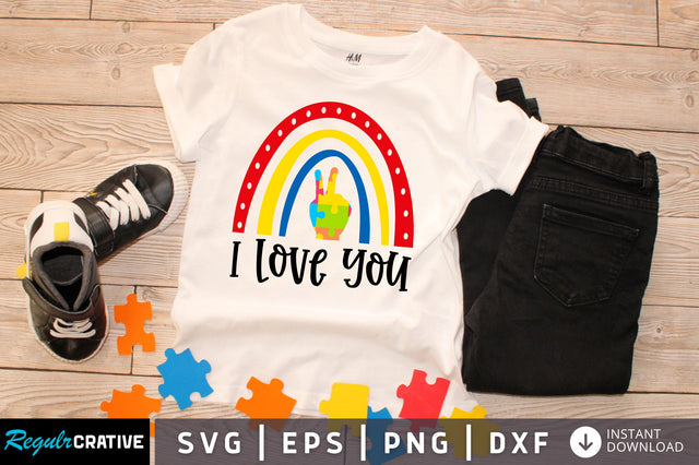 I love you svg design SVG Regulrcrative 
