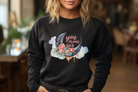 I Love You to the Moon and Back, Valentine Sublimation Sublimation CraftLabSVG 