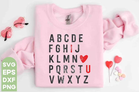 I Love You valentine Svg, valentine Svg PNG Files, ABCDE SVG, Valentine SVG Bundle | Valentine svg | Valentines svg | Valentine's Day svg | Love svg Bundle | Cricut, Silhouette files,Valentine t-shirt bundle, Happy valentine t shirt svg SVG farhad farhad 