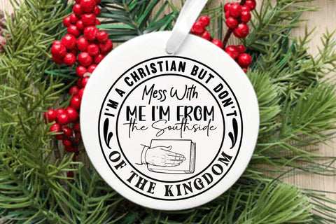 I m a Christian but Dont Mess With SVG Angelina750 