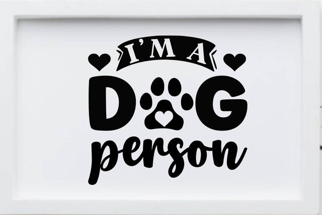 I m a dog person SVG Angelina750 