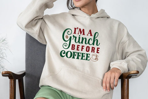 I m a grinch before coffee SVG Angelina750 
