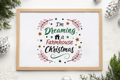 I m dreaming of a farmhouse christmas SVG Angelina750 
