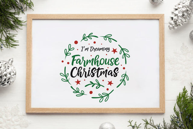 I m dreaming of a farmhouse christmas SVG Angelina750 