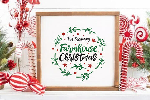 I m dreaming of a farmhouse christmas SVG Angelina750 