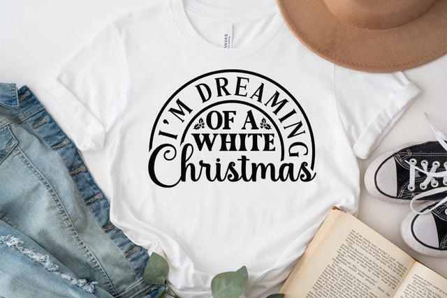 I m dreaming of a white christmas SVG Angelina750 