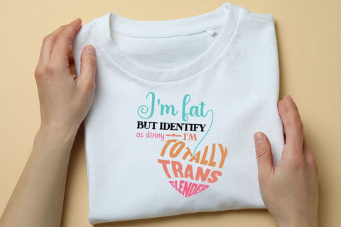 i m fat but identify as skinny i m totally trans-slender SVG Angelina750 