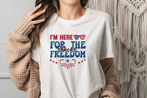 i m here for the shacks freedom SVG Angelina750 