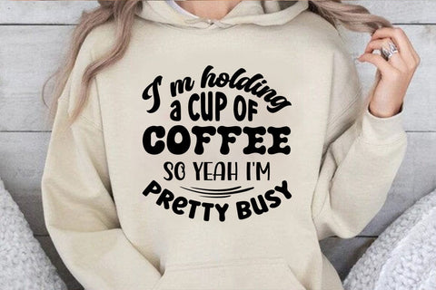 I m holding a cup of coffee so yeah I'm pretty busy SVG Angelina750 