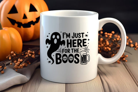 I m Just Here For The Boos SVG Angelina750 