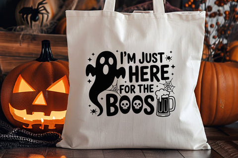 I m Just Here For The Boos SVG Angelina750 