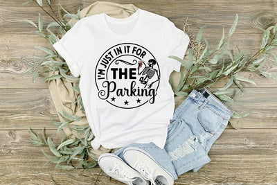 i m just in it for the parking SVG Angelina750 