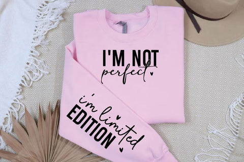 I m Limited edition Sleeve SVG Design, Inspirational sleeve SVG, Motivational Sleeve SVG Design, Positive Sleeve SVG SVG Regulrcrative 