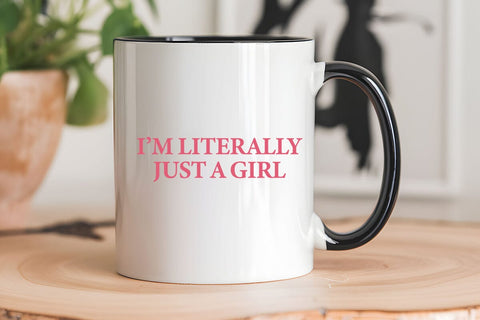 i m literally just a girl SVG Angelina750 