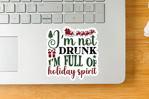 I m not drunk i m full of holiday spirit SVG Angelina750 
