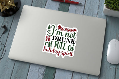 I m not drunk i m full of holiday spirit SVG Angelina750 