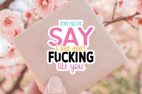 i m not say i just dont fucking like you SVG Angelina750 