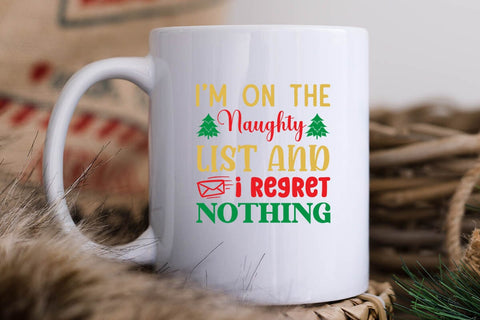 i m on the naughty list and i regret nothing SVG Angelina750 