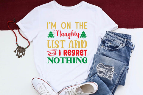 i m on the naughty list and i regret nothing SVG Angelina750 