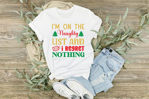 i m on the naughty list and i regret nothing SVG Angelina750 