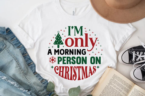 I m only a morning person on christmas SVG Angelina750 